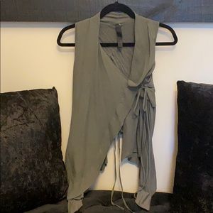 Ilaria Nistri Olive Tie Top